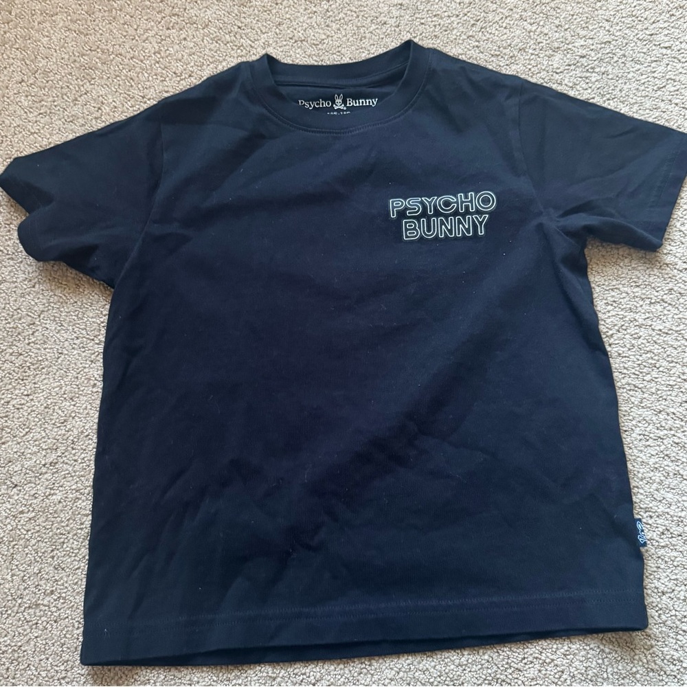 Psycho Bunny Navy Short-Sleeve Logo Tee